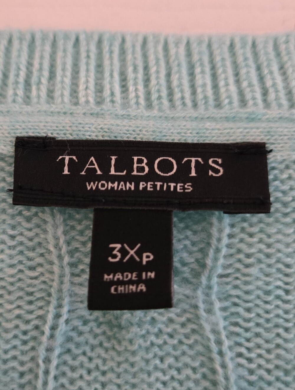 Talbots Crew Knit Sweater 3XP - Picture 3 of 9